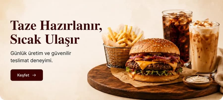 Menüyü keşfet