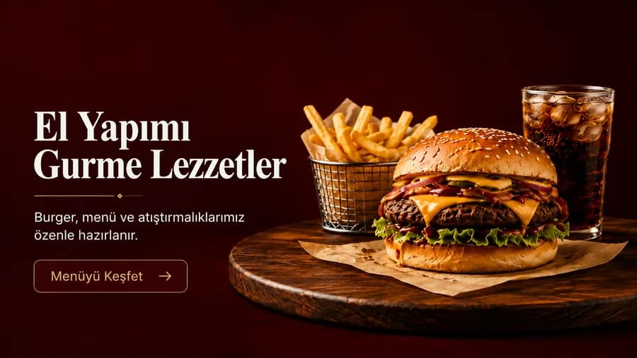 Menüyü keşfet